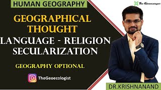 Language Religion and Secularization  Geography Optional [upl. by Adriena355]