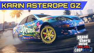 DLC ASTEROPE GZ  PRÉSENTATION CUSTOM ET TEST SUR GTA ONLINE [upl. by Powel655]