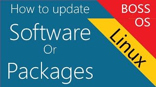 How to update Packages in Linux Boss os  Part 2 [upl. by Amej]