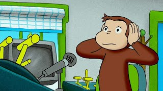 Georges le Petit Singe 🐵 George joue avec les trains 🐵 Dessins Animés [upl. by Arahsat]