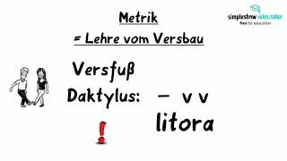 Latein  Einfach erklärt Metrik  der Hexameter [upl. by Lurette825]