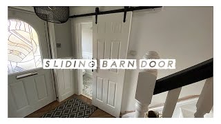 How To Fit An Amazon Sliding Barn Door Kit [upl. by Calhoun]