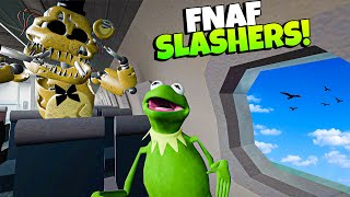 FNAF is on My Airplane in Garrys Mod Slashers [upl. by Vedette22]