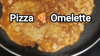 Pizza 🍕 Omelette 15 gm protein omelette gym video viralvideo motivation trendingfitness [upl. by Ailehc]