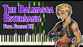 Synthesia Final Fantasy XII  The Dalmasca Estersand Piano Collections [upl. by Otha]