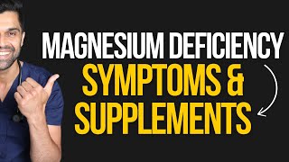 Magnesium Deficiency Symptoms amp The Top Supplements In 2024  Dr Azad [upl. by Jeu506]