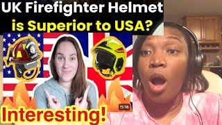 American Reacts to Why Won’t Americans Firefighters Wear UK’s Firefighter Helmets [upl. by Clerc516]