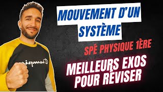 RÉVISE TON CONTROLE SUR MOUVEMENT DUN SYSTEME 1ERE SPE PHYSIQUE AVEC CETTE SERIE DEXO CORRIGÉS 🎯 [upl. by Nashoma921]