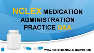 NCLEX MEDICATION PHARMACOLOGY PARACTICE Q AND A  RN NCLEX PHARMACOLOGY PRACTICE QampA [upl. by Wymore]