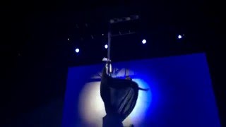 Violet Chachki BOTS Oslo  Aerial silks performance live [upl. by Sachi774]