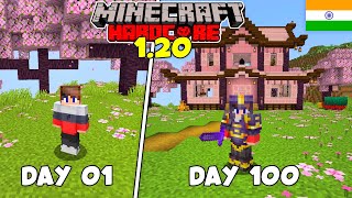 I Survived 100 Days in 120 in Minecraft Hardcore HINDI [upl. by Hadihahs298]