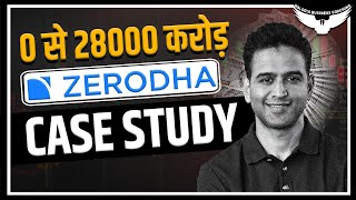 Business Model Of Zerodha  Depth Case Study  Rahul Malodia [upl. by Ecnadnac]