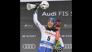 Petra Vlhova Winner Giant Slalom Spindleruv Mlyn 2019 Shiffrin 3rd Second Round RTVS [upl. by Ardnajela]