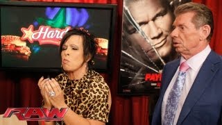 Raw  Mr McMahon questions Vickie Guerreros decision making abilities Raw June 10 2013 [upl. by Ivens]