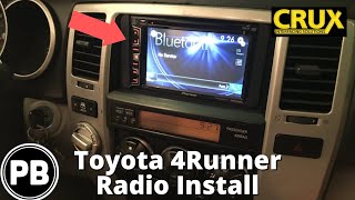 2003  2009 Toyota 4Runner Radio Install [upl. by Geralda138]