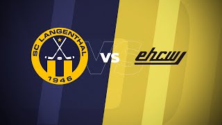 MyHockey League  SC Langenthal vs EHC Wetzikon [upl. by Deerc]