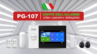 【Italia】Video operativo dettagliato dellhost di allarme PG107 [upl. by Deming]