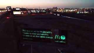 Light Tape billboard installation [upl. by Methuselah]