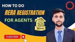 RERA registration for agents  how to apply RERA registration for agents  RERA registration [upl. by Eceinahs123]