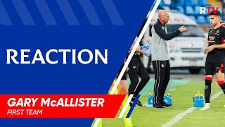 REACTION  Gary McAllister  FC Alashkert v Rangers 26 Aug 2021 [upl. by Rodmann919]