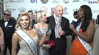 Luxury Gala 2024 Interview with patrick kilpatick Heidi Bright on the redcarpet by aliyaSamantha [upl. by Candie]