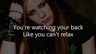 Avril Lavigne  Complicated Lyrics [upl. by Aynod]