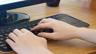 How to Connect a Logitech Wireless Keyboard [upl. by Soisinoid]