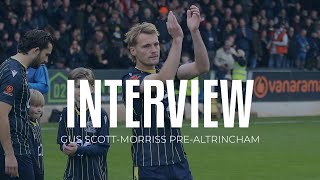 Interview Gus ScottMorriss previews Altrincham A [upl. by Kellene]