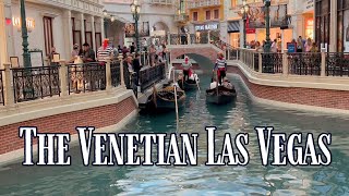 First Person Gondola Tour at The Venetian Las Vegas  Whats it like 🇮🇹 [upl. by Junie]