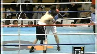 2007年フェザー級ボクシング4回戦 堀口祐輔赤 vs 畠山宏行青 [upl. by Turoff]