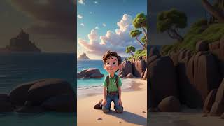 Lucas Enchanted Island Adventure  short bedtime stories for kids  disney cartoon kids [upl. by Pinsky]