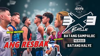 RESBAK NI KALYE IRVING KAY ROJE MATIAS NG  BATANG SAMPALOC VS BATANG KALYE 3X3 BASKETBALL [upl. by Eicaj508]