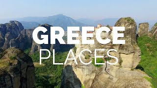 10 Best Places to Visit in Greece  Travel Video [upl. by Toddie]