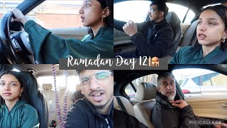 RAMADAN DAY 12  AMNA DRIVES MY CAR  DAILY VLOGS  FAIZAAN AND AMNA [upl. by Vipul]