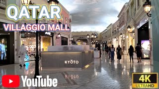 VILLAGIO MALL DOHA QATAR  Artificial Sky and Canal Inside the Mall in Doha  Qatar 🇶🇦 [upl. by Dranyam]