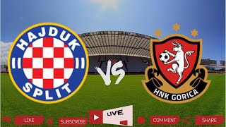 Hajduk  Gorica Live [upl. by Lyssa]