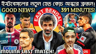 Nuno Reis Registration  Oscar Bruzon East Bengal New Head Coach🔥  MBSG VS MSC  JFC VS EBFC [upl. by Phaidra]