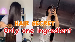 Hair growth secret 1 ingredient for u haircare [upl. by Ephrem570]