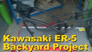 Kawasaki ER 500  Episode 47  Clutch nut [upl. by Yokum237]