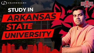 Study in Arkansas State University Top Programs Fees Eligibility Accommodation  Study in USA [upl. by Edyaj]