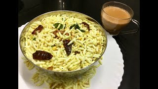 கார பொரி spicy puffed rice Kara pori easy snackssnacks recipes in tamil [upl. by Eniarral]