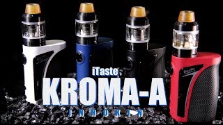 NEW iTaste KROMAACRIOS by INNOKIN ALL IN ONE MOD KIT REVIEW [upl. by Anazraf386]