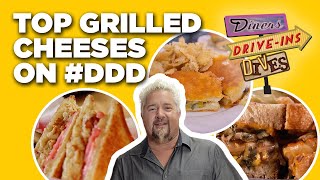 Top Grilled Cheeses in DDD History with Guy Fieri  Diners DriveIns and Dives  Food Network [upl. by Barmen]