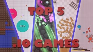 TOP 5 BEST IO GAMES LIST MOST POPULAR IO GAMES [upl. by Syst]