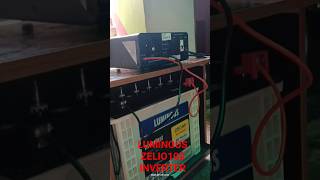 LUMINOUS ZELIO 1100 INVERTER LUMINOUS 250ah battery electronic luminious luminousinverter [upl. by Esorlatsyrc]