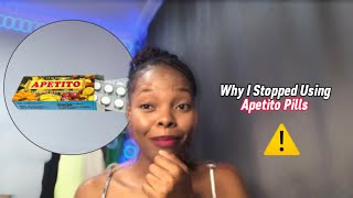 Why I Stopped Using Apetito Pills Gain Weight Fast With Actin pills instead South African YouTuber [upl. by Nancee]