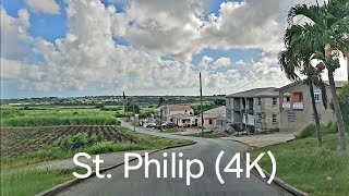 Driving in Barbados  Exploring The Parish of St Philip 4K [upl. by Krm43]