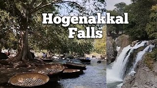 Hogenakkal Water fallsHogenakkal one day trip vlogboat ride Dharmapuri Tamil nadu Tourism [upl. by Atinehc]