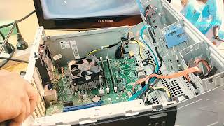 How to Fix Dell Optiplex 3046 Orange Light and Disassembly pc cleaning and Servicing [upl. by Ayahs]