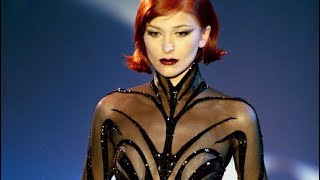 Thierry Mugler fallwinter couture 1998 [upl. by Kcirederf]